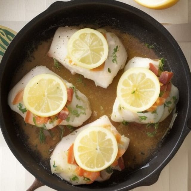 Stuffed-Olive Cod