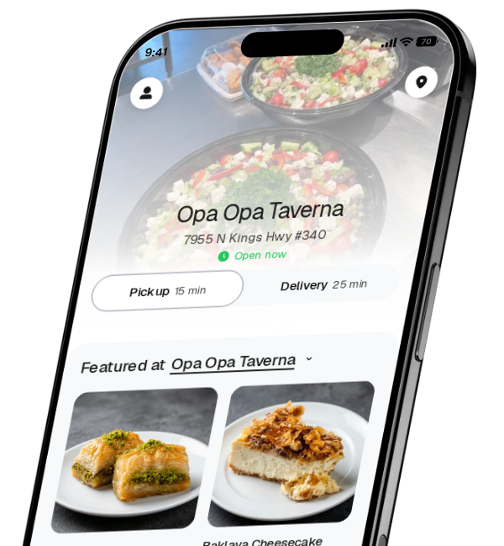 Opa Opa Taverna app preview