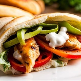 Grilled Chicken Gyro