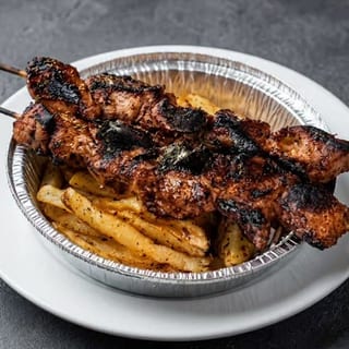 Pork Souvlaki Platter
