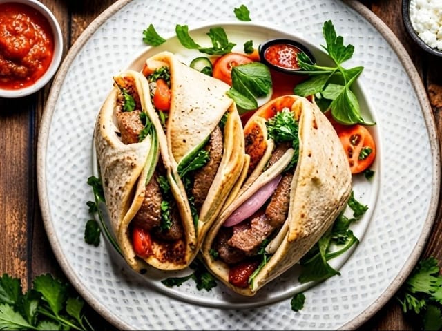 Rotisserie Beef & Lamb Gyro.