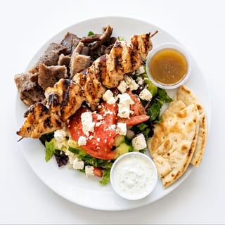 Grilled Chicken Gyro Platter